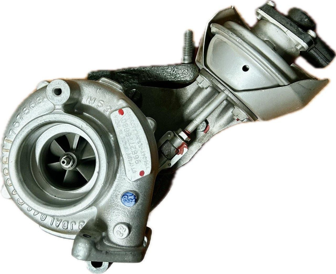 Турбіна Peugeot 307 2.0 HDI 136 HP, 756047-5005S, 756047-0002, DW10BTED4, 0375K9, 0375K8, 2004+