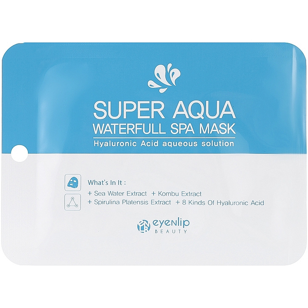 Зволожуюча маска для обличчя Eyenlip Super Aqua Waterfull Spa Mask 25 мл