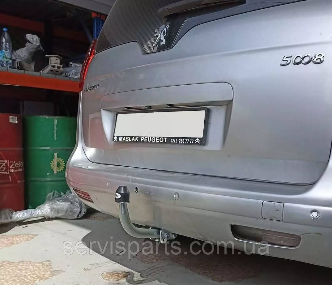Фаркоп Peugeot 5008 2009-2016 (Пежо 5008) оцинкований
