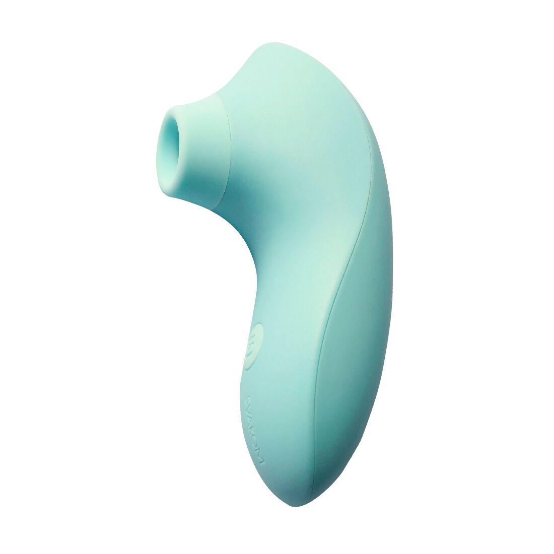 Вакуумний стимулятор Svakom Pulse Lite Neo Seafoam Blue, керується зі смартфона - SO7324, фото 1