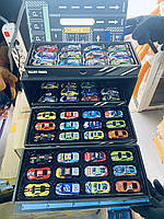 Набір гоночних машинок BauTech у контейнері 48 шт.