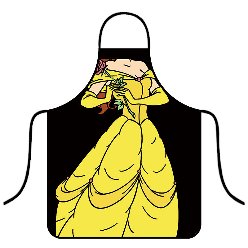 Фартух з приколом Принцеса 75 на 60 см різнобарвний, фото 1