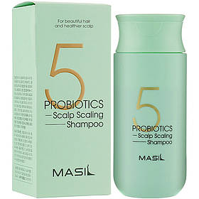 Глибокоочищующий шампунь з пробіотиками Masil 5 Probiotics Scalp Scaling Shampoo 150 мл