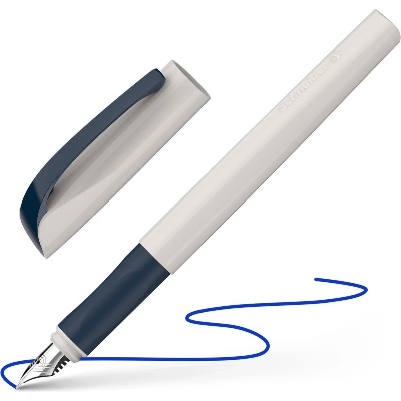 Ручка перова SCHNEIDER XPECT, ергономічний грип, корпус кремовий, фото 1