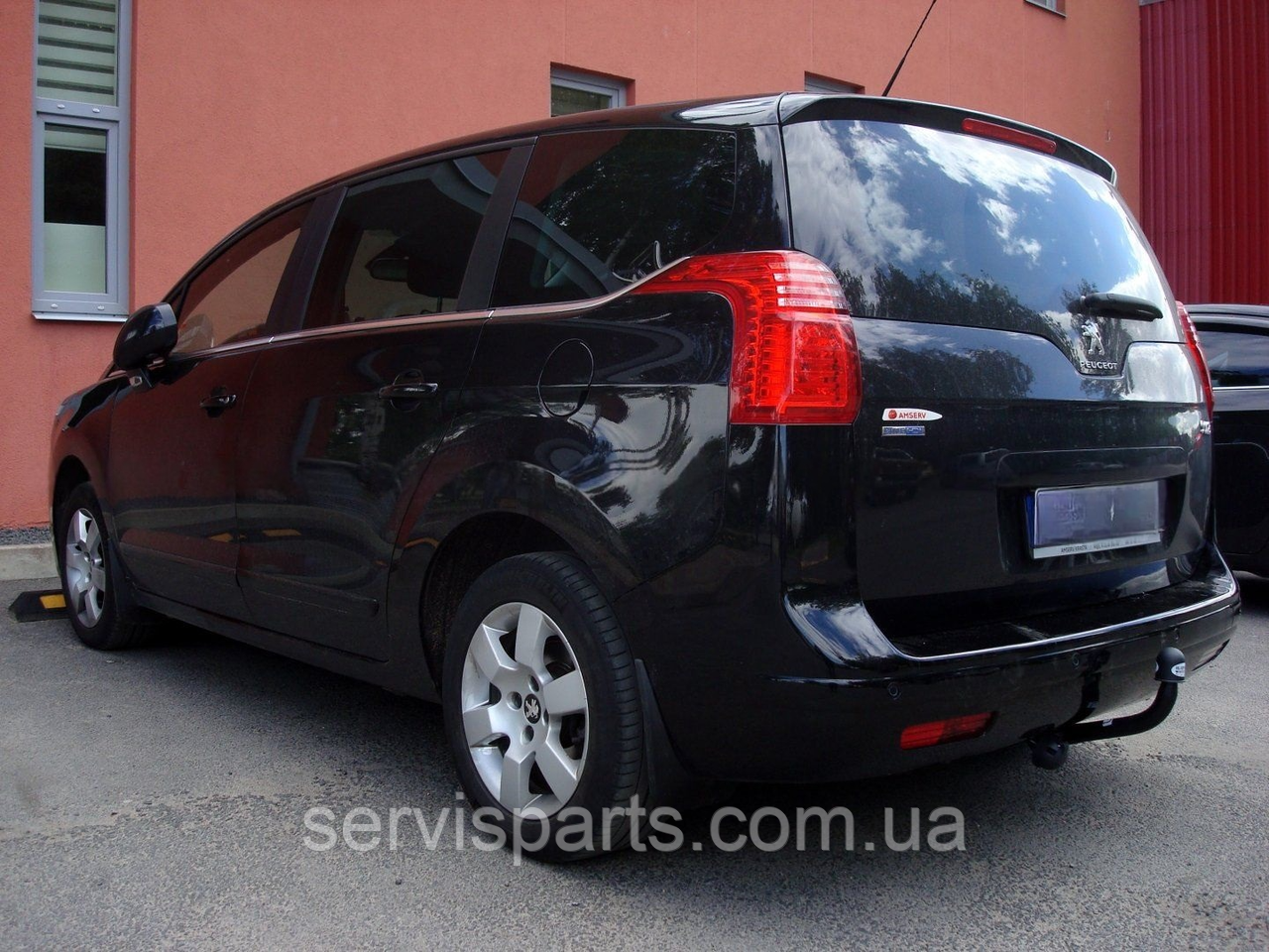 Фаркоп Peugeot 5008 2009-2016 (Пежо 5008) без підрізу бампера