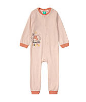 Ромпер на кнопках комбінезон для сну бавовняний для дівчинки Disney