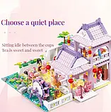 Конструктор SLUBAN M38-B1078 Girls Dream Чайный дом 981 деталь, фото 3