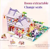 Конструктор SLUBAN M38-B1078 Girls Dream Чайный дом 981 деталь, фото 5