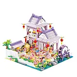Конструктор SLUBAN M38-B1078 Girls Dream Чайный дом 981 деталь, фото 4