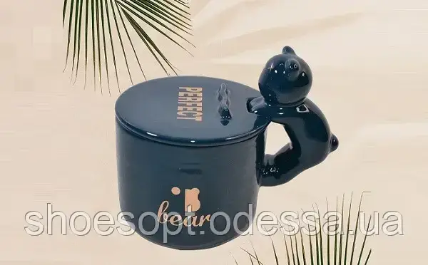 Кухоль керамічний Ведмедик на подарунок
