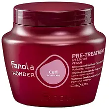 Пре-засіб для шкіри голови м'якість і очищення для пружності локонів Wonder 500 мл FANOLA