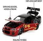 Машина металева Jada Годзила Nissan GTR 253253024, фото 4