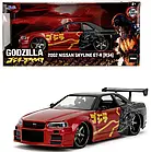 Машина металева Jada Годзила Nissan GTR 253253024, фото 2