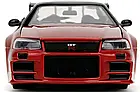 Машина металева Jada Годзила Nissan GTR 253253024, фото 8