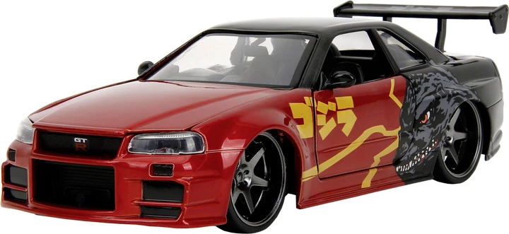 Машина металева Jada Годзила Nissan GTR 253253024