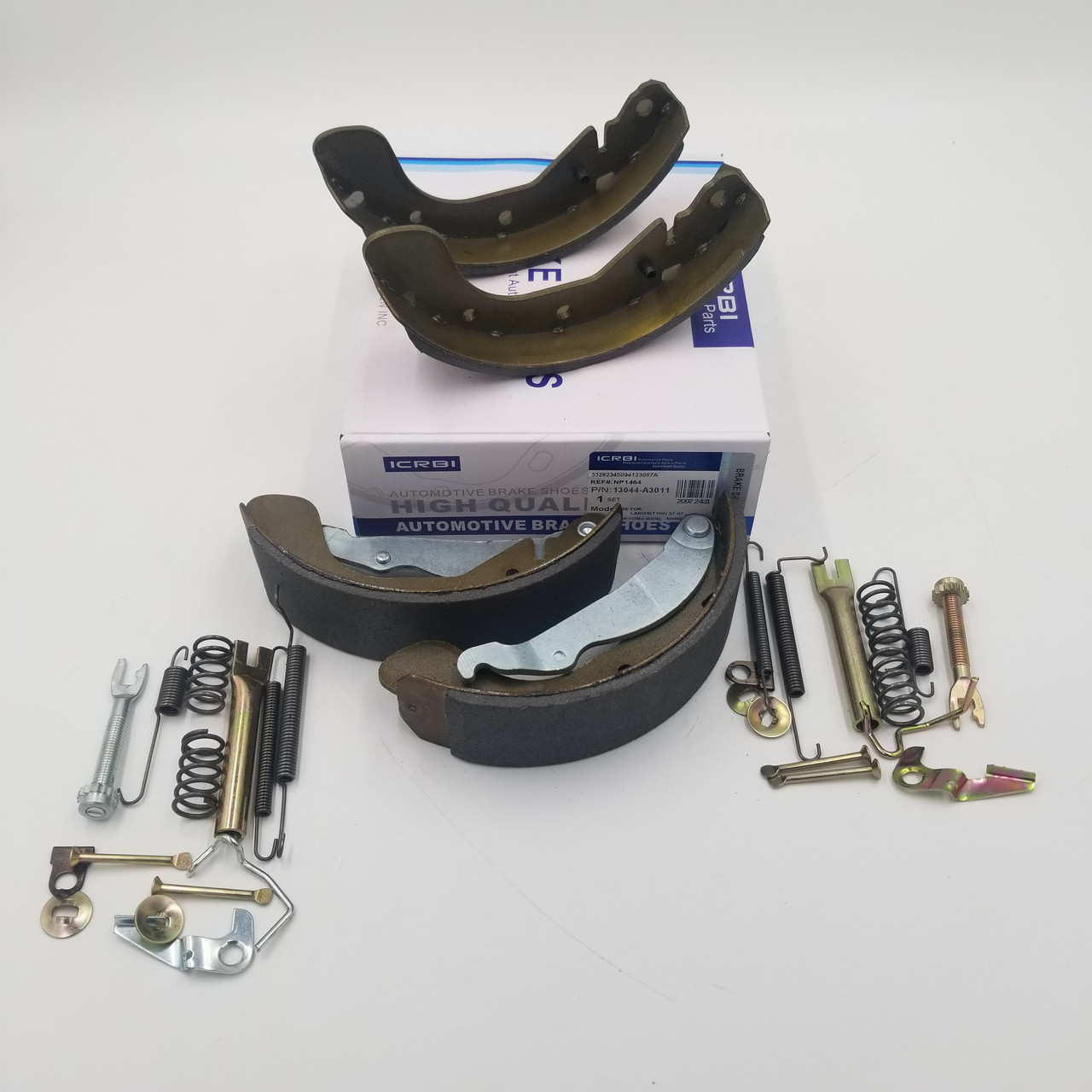 Колодки гальмівні задні Део Ланос, Сенс, Нексія з ремкомплектами CRB Корея