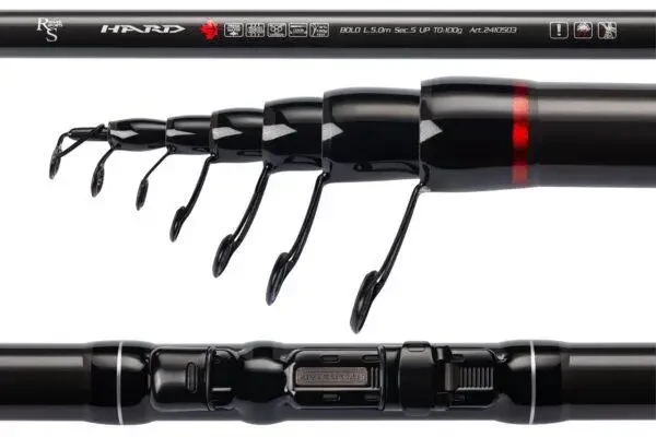 Вудилище болонське River Sports Fishing Hard-X (під бічний кивок) >100g