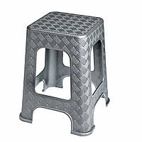 Табурет пластиковий ротанг 37,5х37,5х45,5 R-plastic Металік