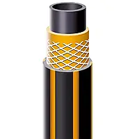 Шланг для поливу Земля (EARTH) - 3/4, 20м, 4-шари, армований FORTE