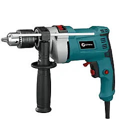 Дриль ударний СТАЛЬ УД 950 РР 950 Вт, 0-3100 об/хв, зубч. патрон, реверс, металевий редуктор, 13мм