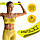 Резинка для фітнесу та спорту із тканини 4FIZJO Flex Band 23-29 кг Yellow (P-5907739311702), фото 7