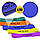 Набір резинок для фітнесу із тканини 4FIZJO Flex Band 5 шт 1-29 кг Mix (P-5907739311689), фото 4