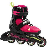 Дитячі ролики Rollerblade Microblade Arrow G raspberry/neomint розсувні