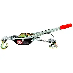 Ручна лебідка 2 крюки (4т, 2 передачі, 3 м трос) - HP-4T FORTE