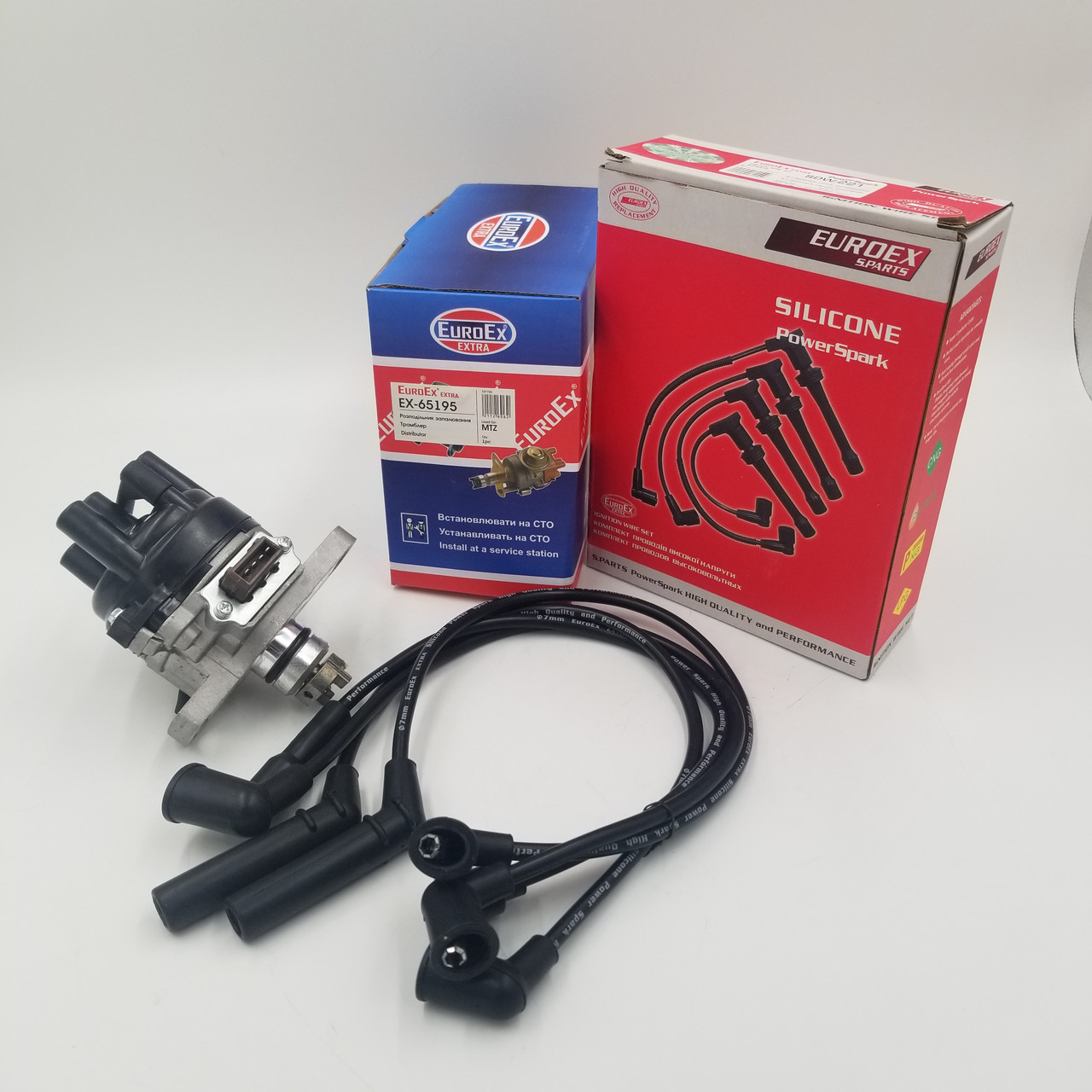 Трамблер Део Матіз 0,8 комплект з дротам EuroEx Угорщина, фото 1