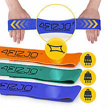 Набір гумок для фітнесу тканинних 4FIZJO Flex Band 3 шт 1-15 кг 4FJ0126 Poland, фото 2