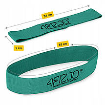 Гумка для фітнесу та спорту тканинна 4FIZJO Flex Band 6-10 кг 4FJ0128 Poland, фото 6