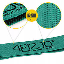 Гумка для фітнесу та спорту тканинна 4FIZJO Flex Band 6-10 кг 4FJ0128 Poland, фото 4