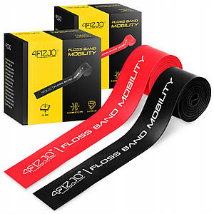Стрічка еластична для флосинга 4FIZJO Floss Band 208 x 5 см 2 шт 4FJ0137 Poland