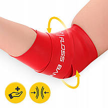 Стрічка еластична для флосинга 4FIZJO Floss Band 208 x 5 см 2 шт 4FJ0137 Poland, фото 4
