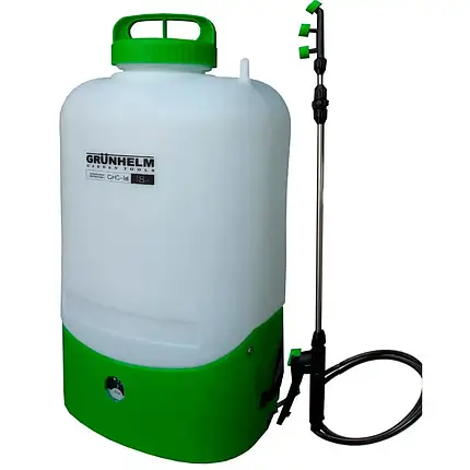 Обприскувач акумуляторний - GHS -18, (8АН/12V, 2-4бар, 18л) GRUNHELM, фото 1