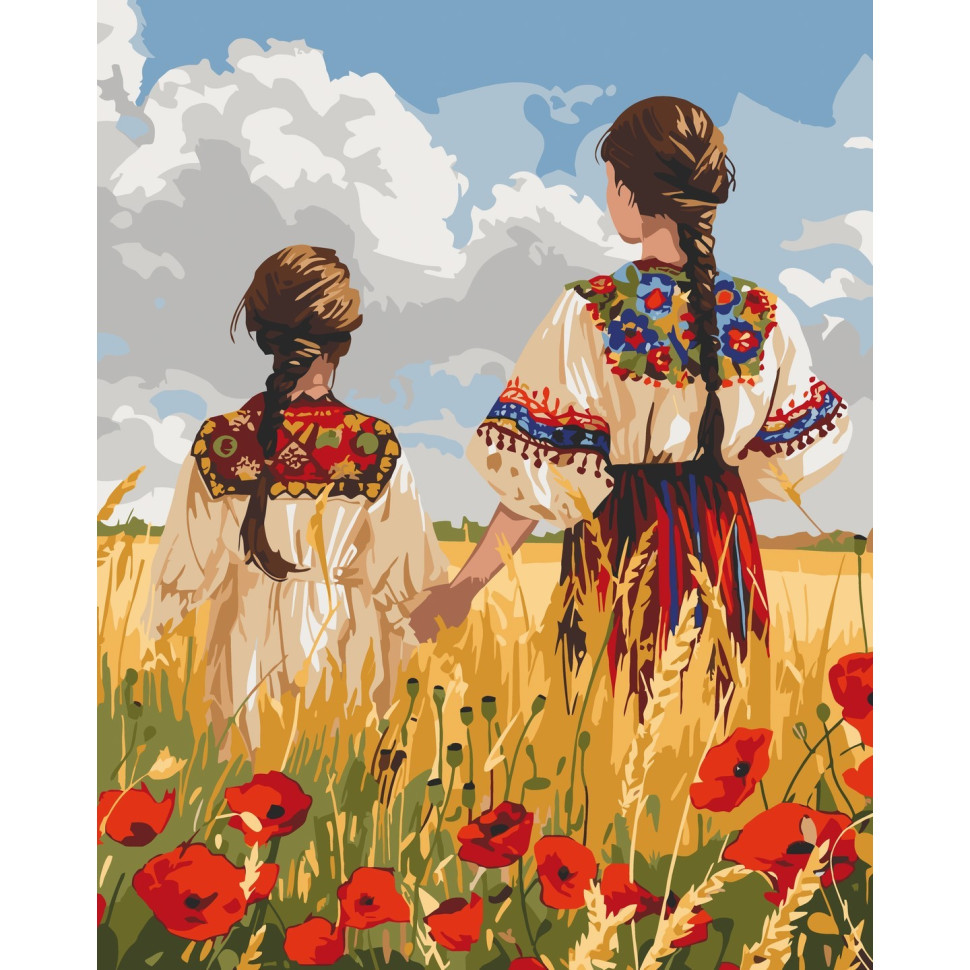 Картина за номерами "Прикрасночки" ArtCraft 40*50 см