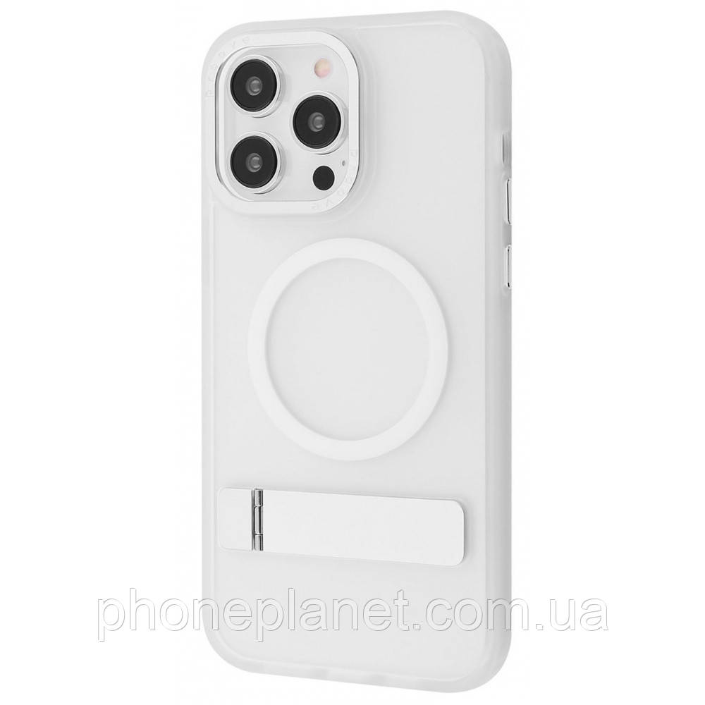 Чехол Proove Mainstay Case with Magnetic Ring iPhone 14 Pro Max white, фото 1