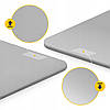 Килимок (мат) спортивний 4FIZJO NBR 180 x 60 x 1 см для йоги та фітнесу 4FJ0371 Grey Poland, фото 7