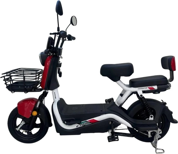 Електроскутер E-Titan Navigator 14"  White-Red