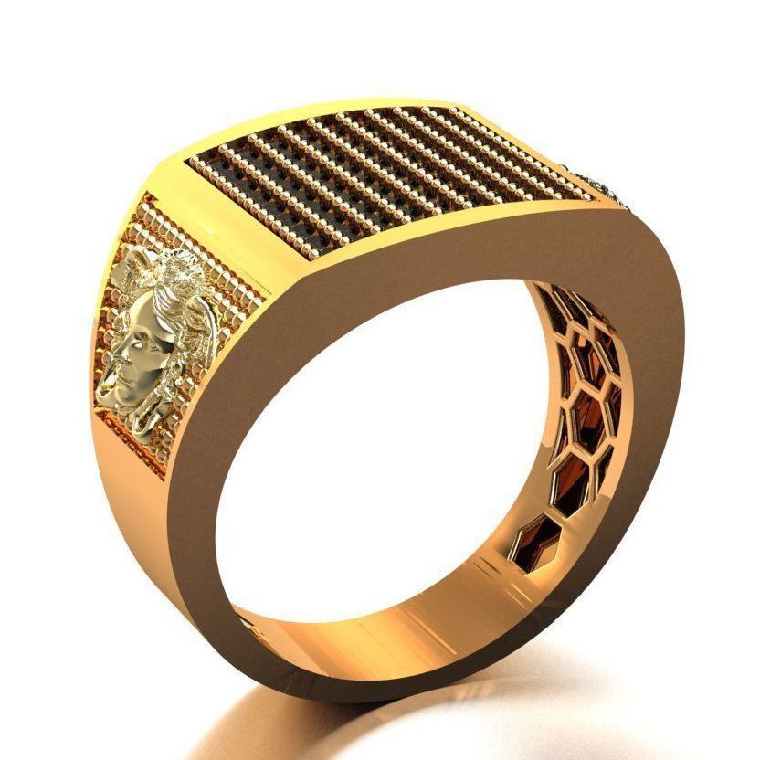 Перстень "Medusa Versace" зі swarovski
