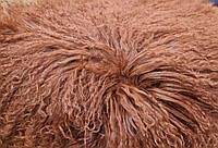 Шкурки лами кольору. Довжина волосся 7-15 см. Розмір одиниці - 5*10 см №5