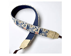 Ремінь для фотоапарата універсальний тканинний CAMERA STRAP для фотокамери з тканини вінтажний