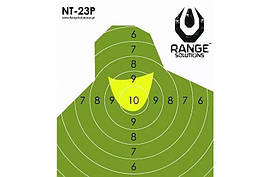 Мішені для стрільби NT-23P Mini Міні-солдатський силует – 100 шт. [Range Solutions]