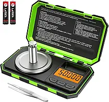 Ваги ювелірні Brifit KA73G (50/0.001 г) з калібрувальною гірей і пінцетом