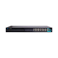 PoE-комутатор TVT 19-портовий TD-B2216S1-PGS з 16 портами PoE