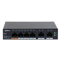 PoE коммутатор Dahua DH-CS4006-4ET-60