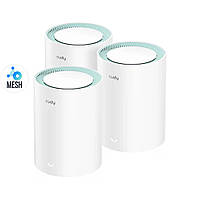 Mesh-маршрутизатор Cudy M1300 WiFi 5 (3-Pack) дводіапазонний гігабітний