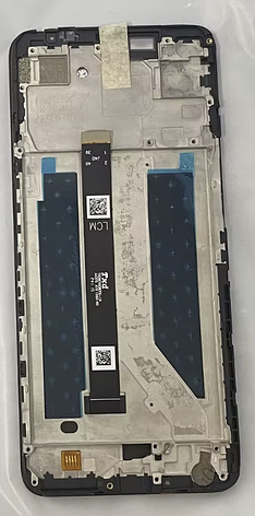 Дисплей ZTE Nubia Neo 2 чорний, оригінал PRC з рамкою, фото 1