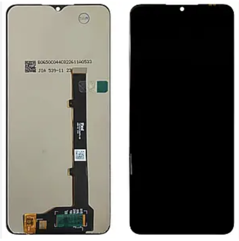Дисплей (екран) для ZTE Blade V40 Vita чорний, з рамкою, R0.1, фото 1