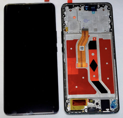 Дисплей (екран) для Honor Magic 6 Lite /Honor X9b /Honor X50 чорний, Amoled, оригінал PRC з рамкою Midnight, фото 1